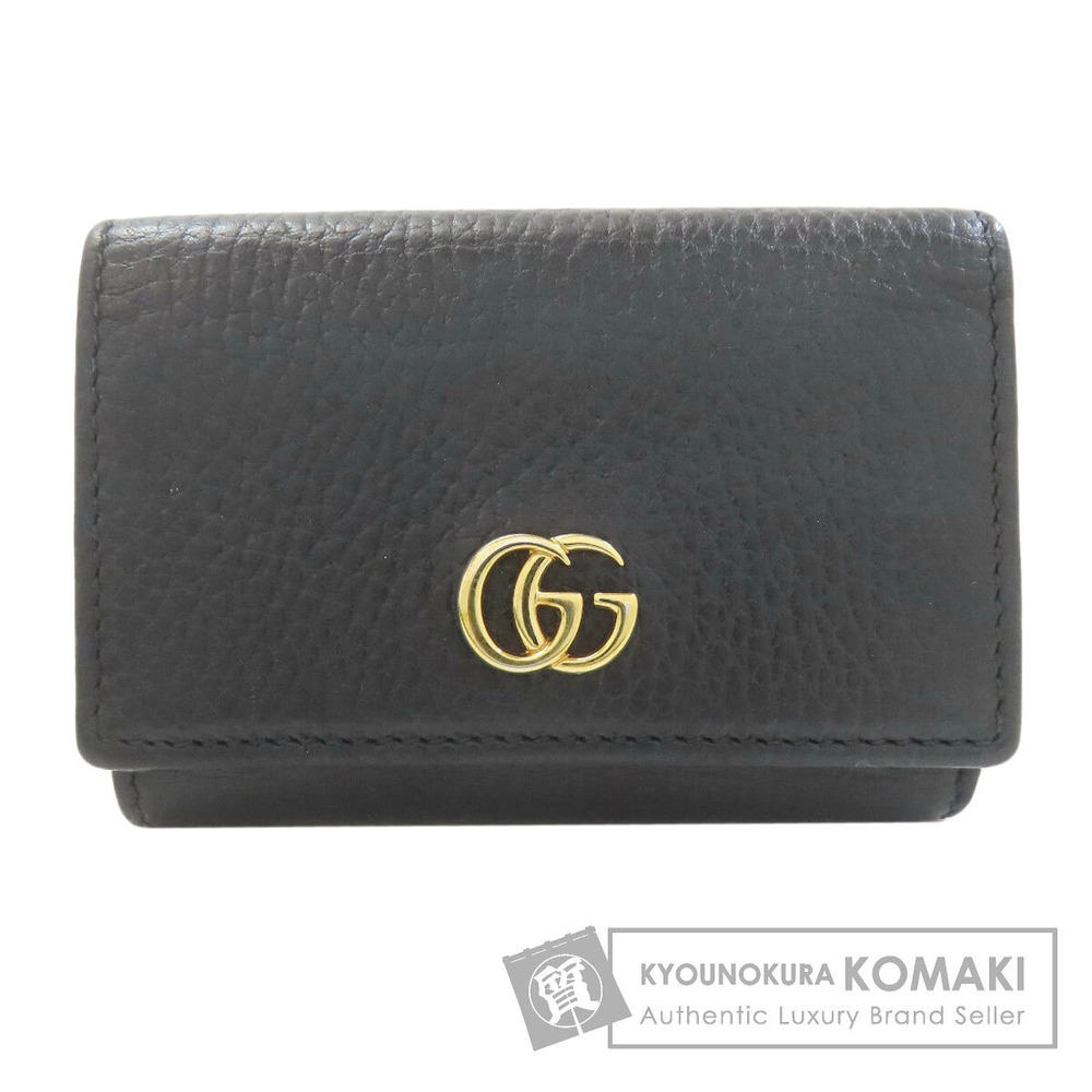 Gucci GG Marmont Bi fold Wallet coin purse Leather